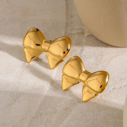 [AuraEcho]Regina Bow Earrings