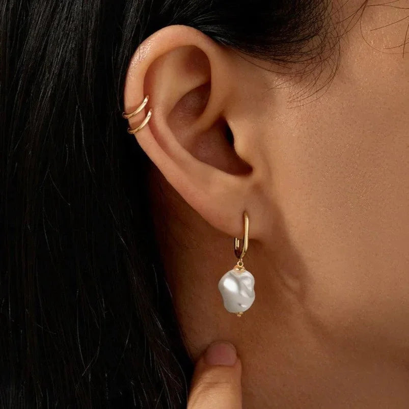 [AuraEcho]Denise Freshwater Pearl Earrings