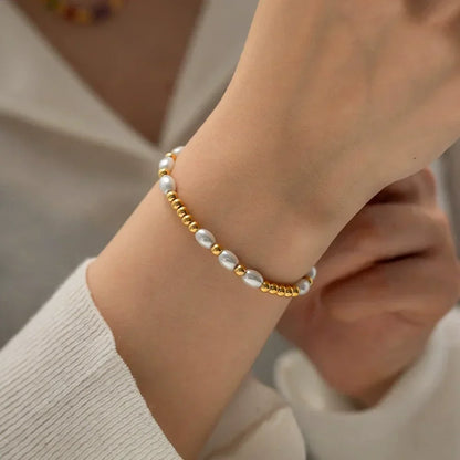 [AuraEcho]Wynn Freshwater Pearl Bracelet