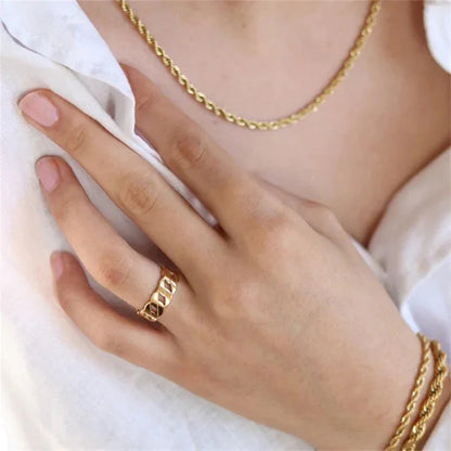 [AuraEcho]Leah Gold Ring