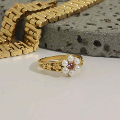 [AuraEcho]Thalia Freshwater Pearl Ring