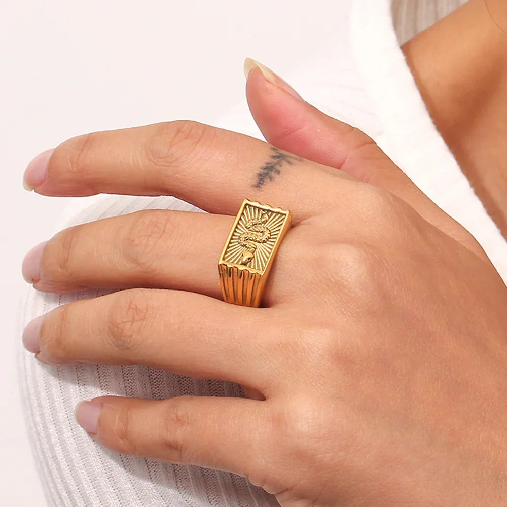 [AuraEcho]Miles Gold Ring