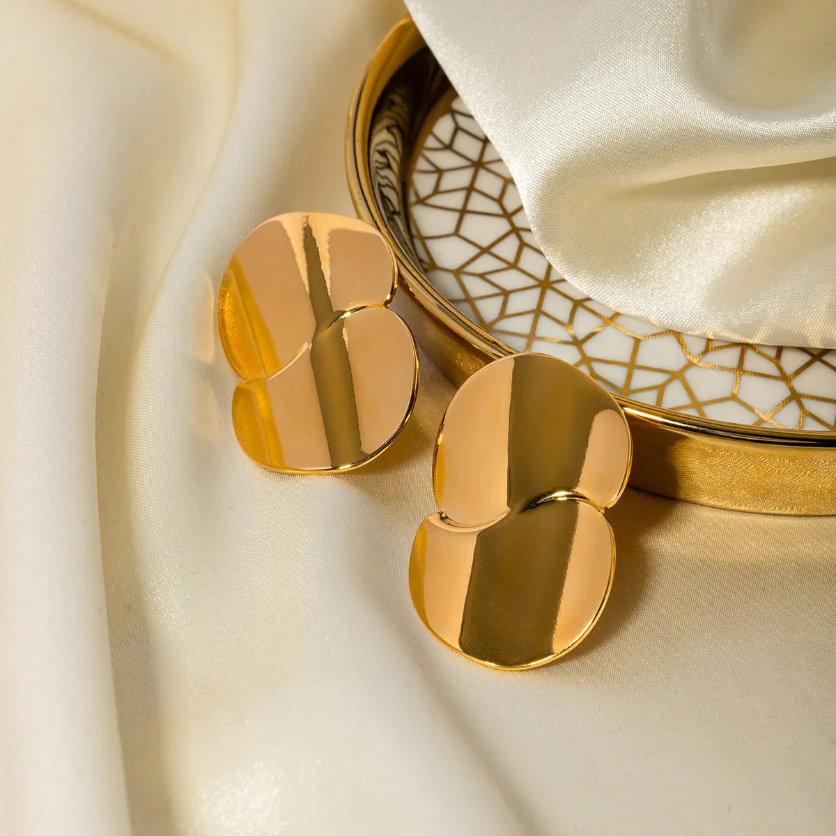 [AuraEcho]Mireille Gold Earrings