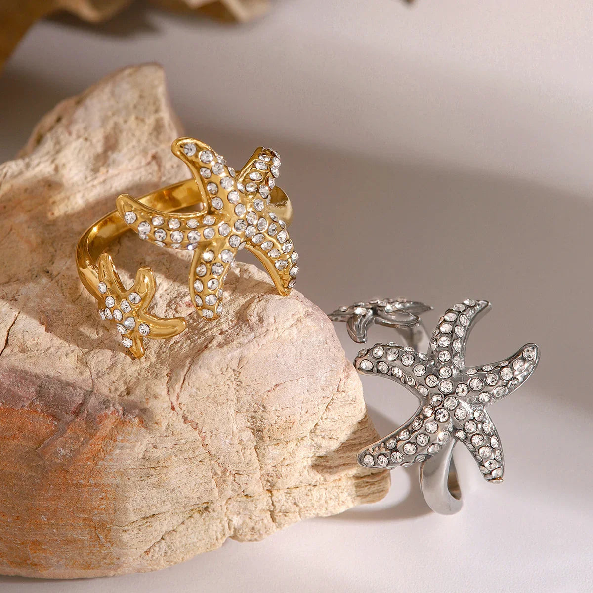 [AuraEcho]Marina Starfish Diamond Ring