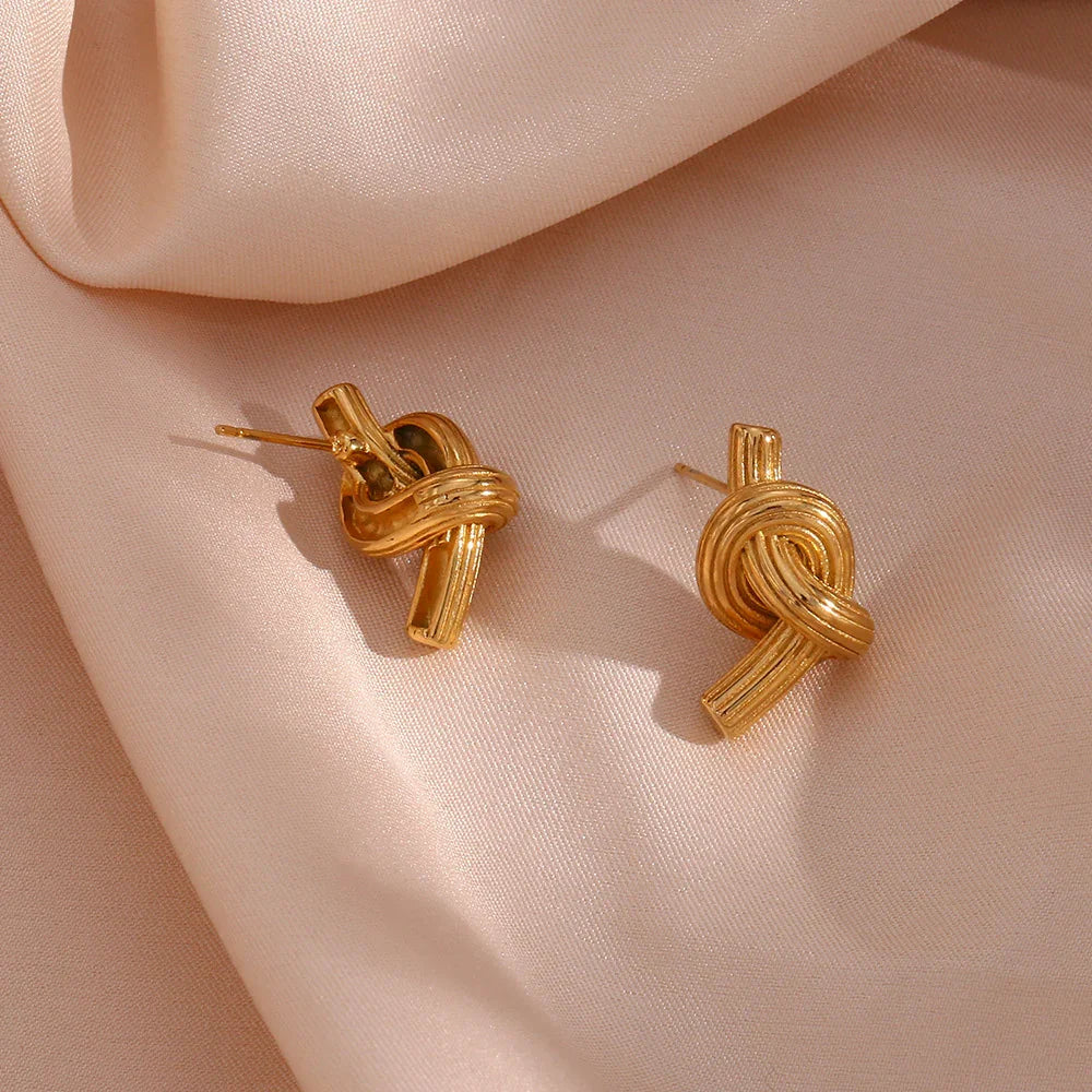 [AuraEcho]Briony Gold Earrings