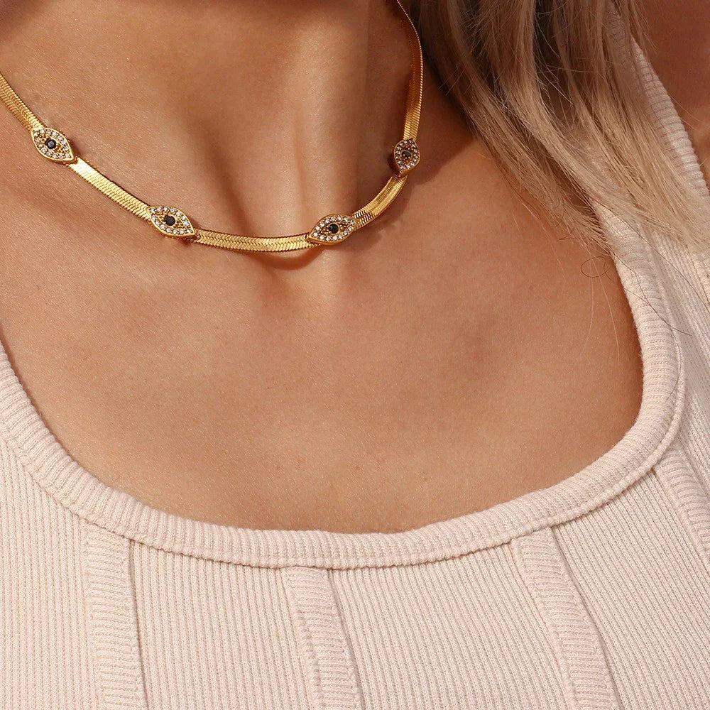[AuraEcho]Faunne Gold Necklace