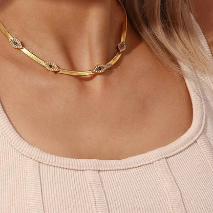 [AuraEcho]Faunne Gold Necklace