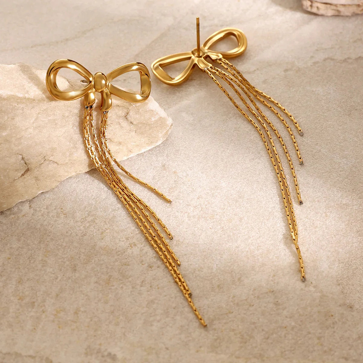 [AuraEcho]Yvette Bow Earrings