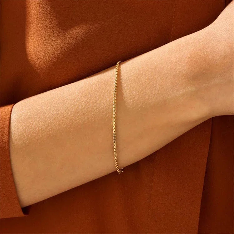 [AuraEcho]Victoria Gold Chain Bracelet