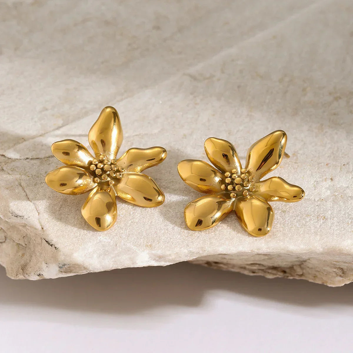 [AuraEcho]Cadence Gold Earrings