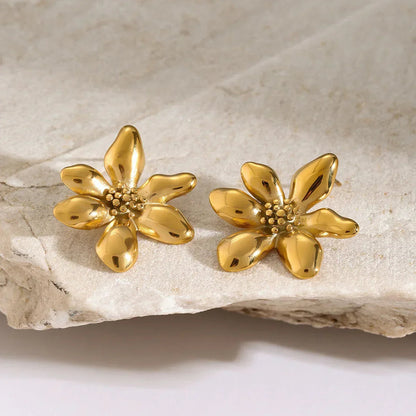 [AuraEcho]Cadence Gold Earrings