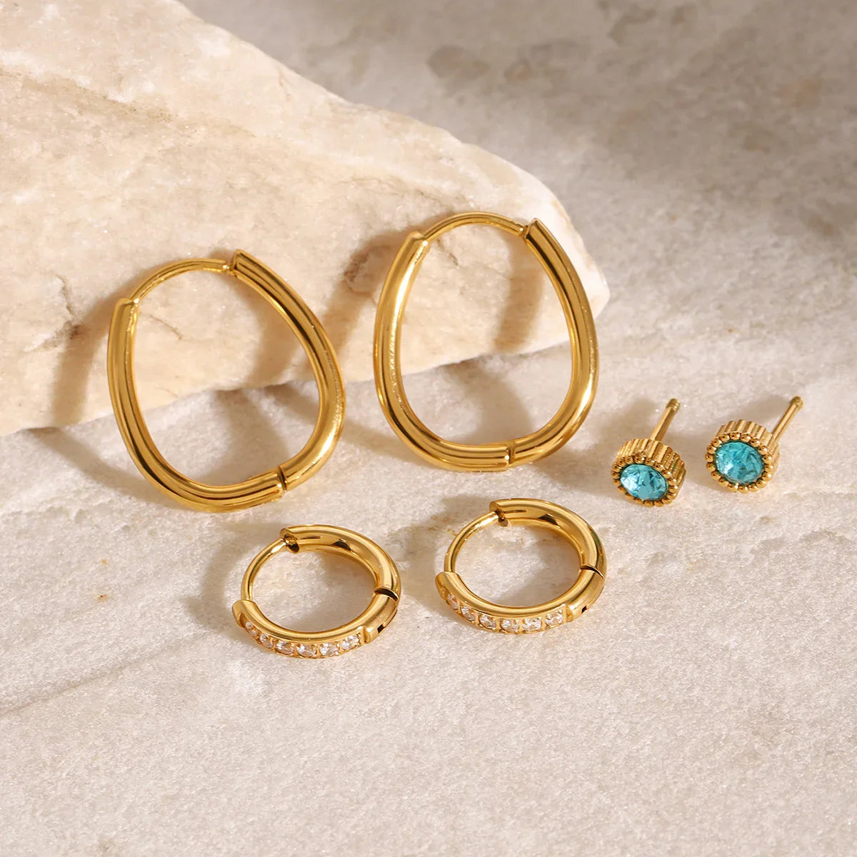 [AuraEcho]Kylie Diamond Earring Bundle