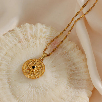 [AuraEcho]Ellie Compass Necklace