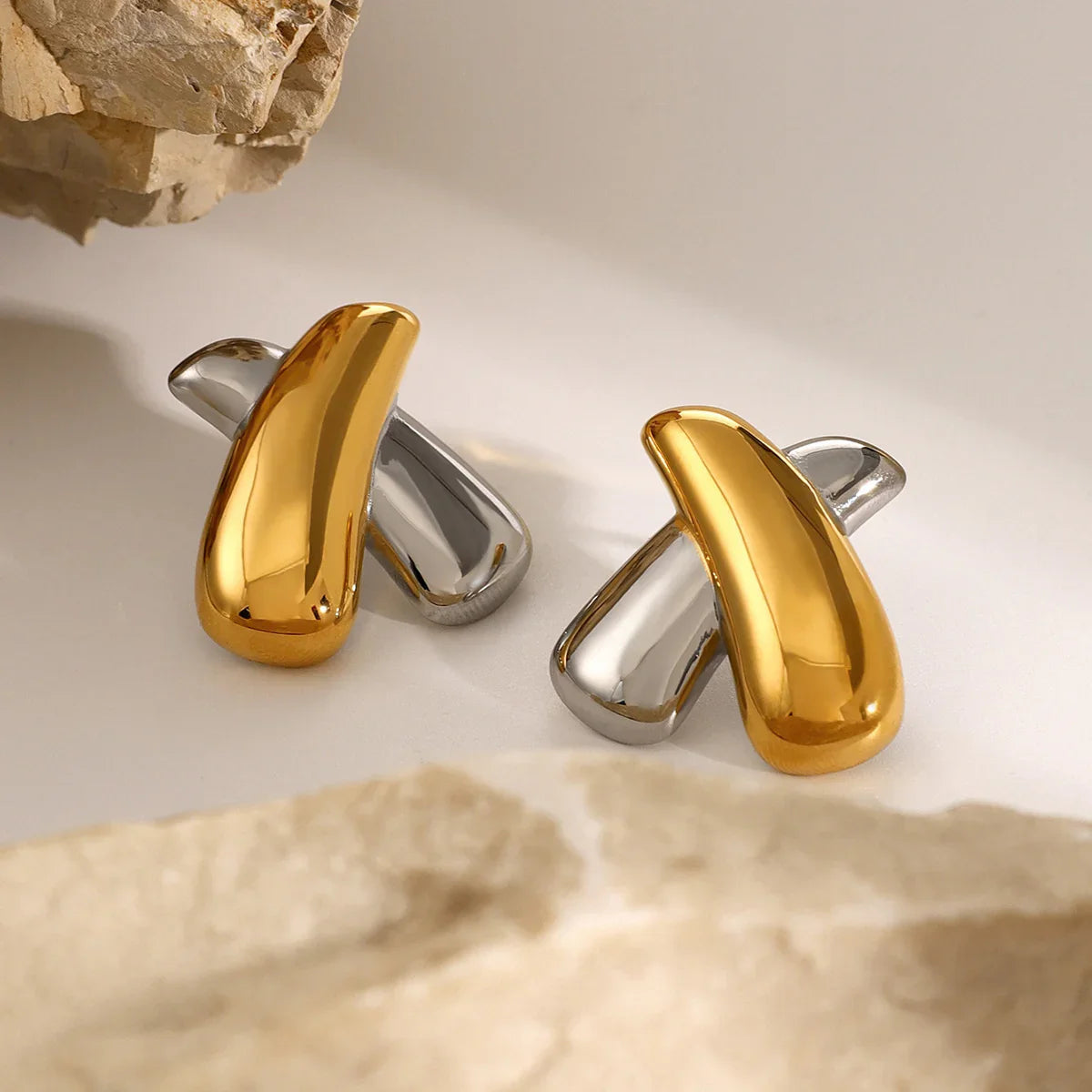 [AuraEcho]Catarina Gold Earrings
