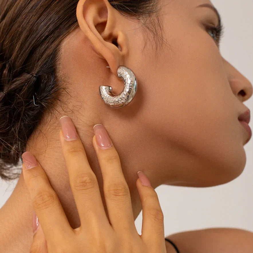 [AuraEcho]Bethany Silver Earrings