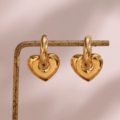 [AuraEcho]Aria's Arrow Gold Earrings