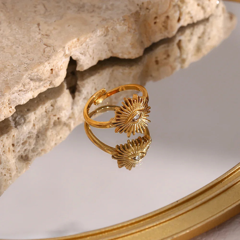 [AuraEcho]Solana Gold Ring