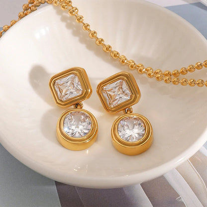 [AuraEcho]Amanda Diamond Earrings