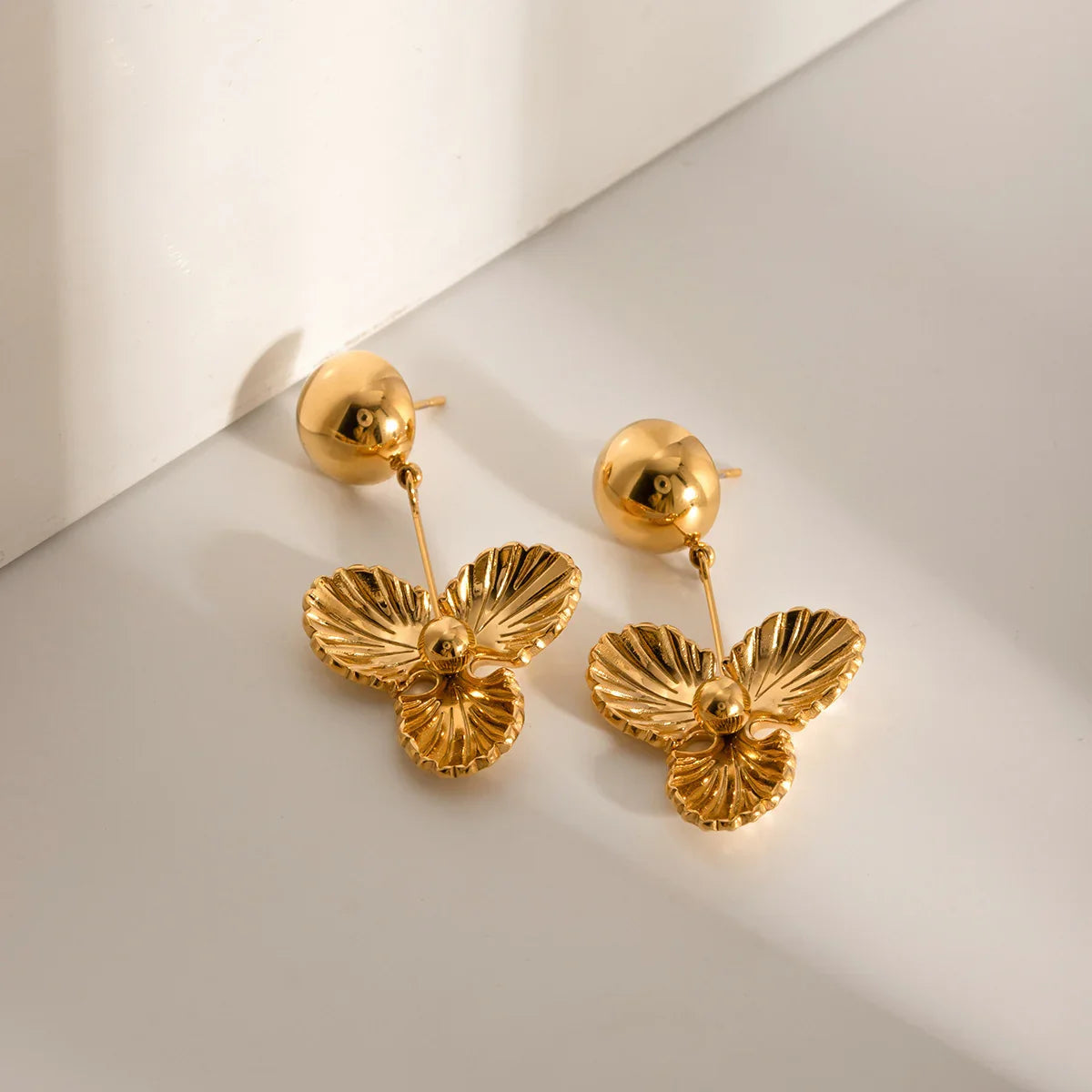 [AuraEcho]Andrea Gold Earrings