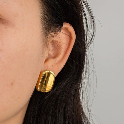 [AuraEcho]Suzy Gold Earrings