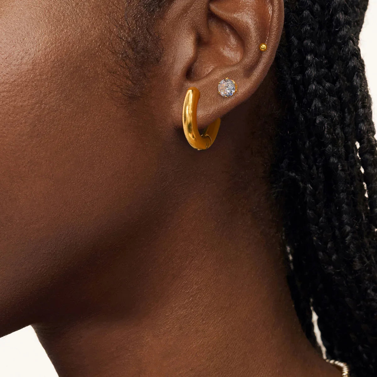 [AuraEcho]Megan Diamond Earring Bundle