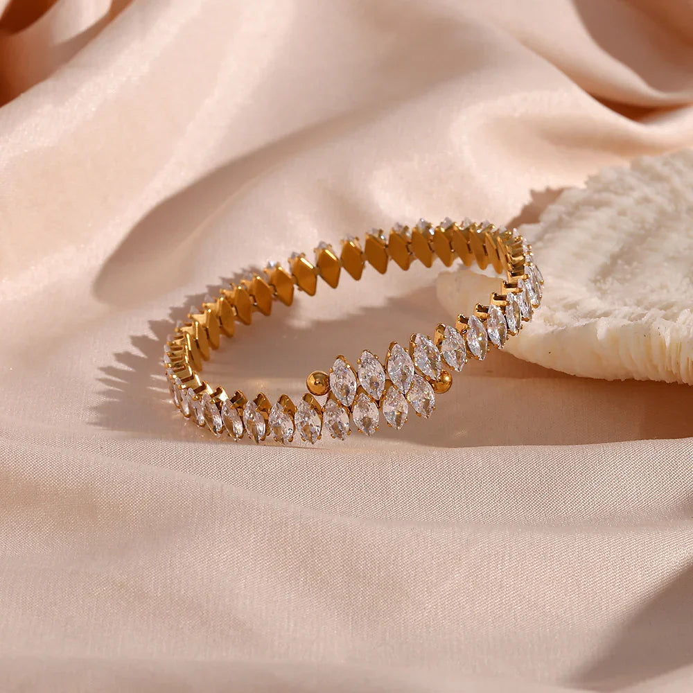 [AuraEcho]Eugenia Diamond Bracelet