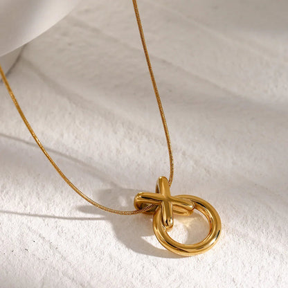 [AuraEcho]Anastasia Gold Necklace