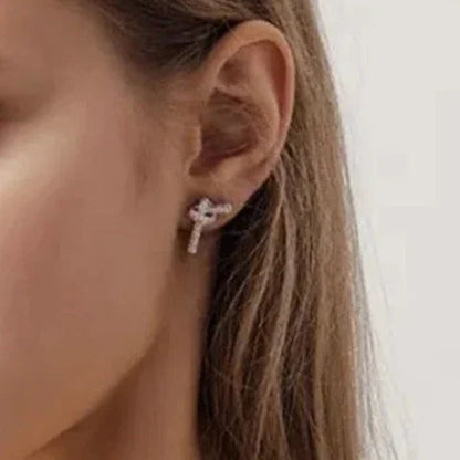 [AuraEcho]Francesca Diamond Earrings