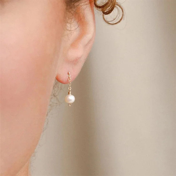 [AuraEcho]Dorothy Pearl Earrings