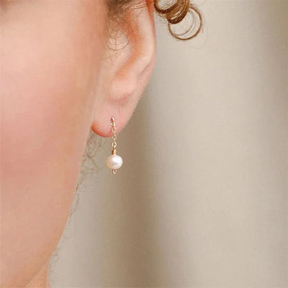 [AuraEcho]Dorothy Pearl Earrings