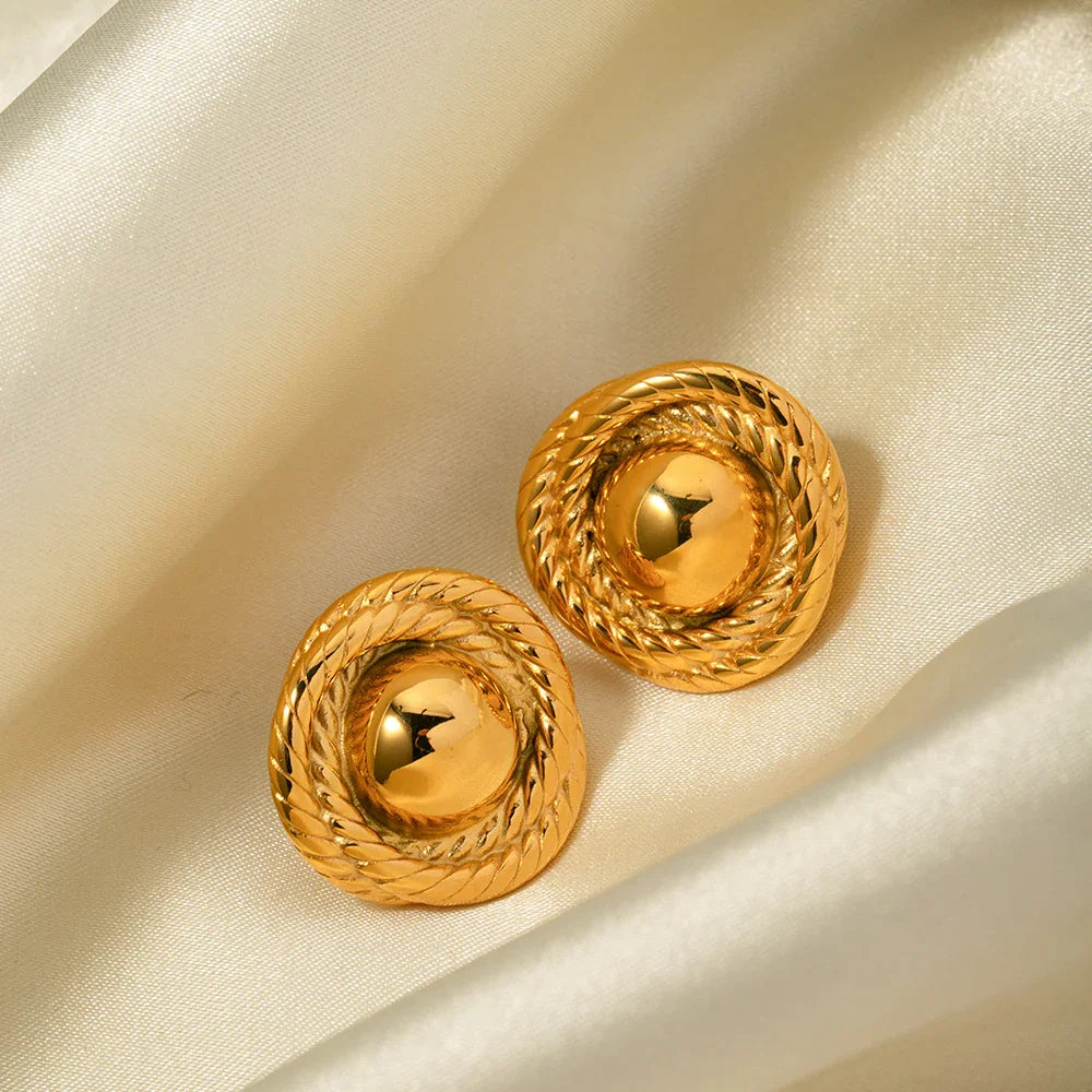 [AuraEcho]Ariadne Gold Earrings