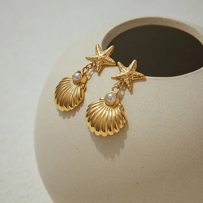 [AuraEcho]Bernadette Freshwater Pearl Earrings