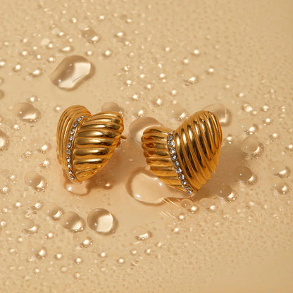 [AuraEcho]Selene Gold Earrings