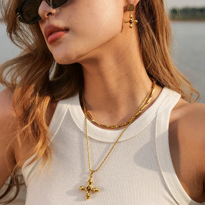 [AuraEcho]Della Gold Necklace