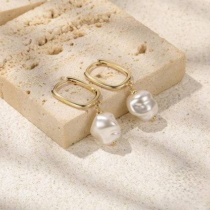 [AuraEcho]Denise Freshwater Pearl Earrings