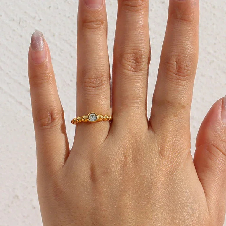 [AuraEcho]Zennie Gold Ring