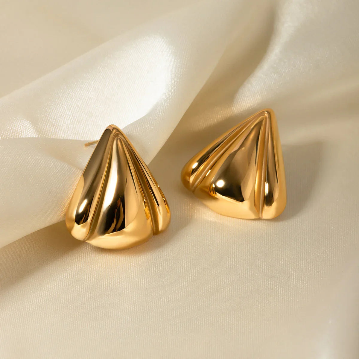 [AuraEcho]Jillian Vintage Gold Earrings