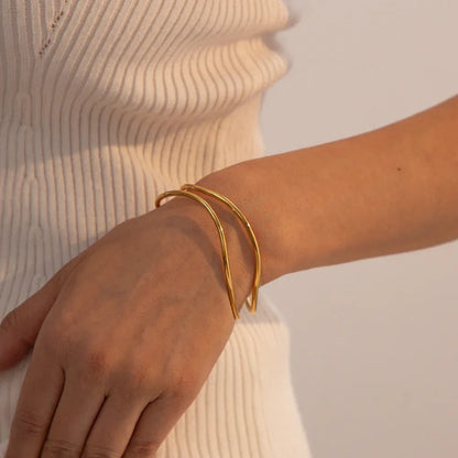 [AuraEcho]Dakota Gold Bracelet