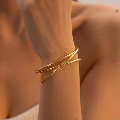 [AuraEcho]Dolly Gold Bracelet