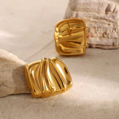 [AuraEcho]Evette Gold Earrings
