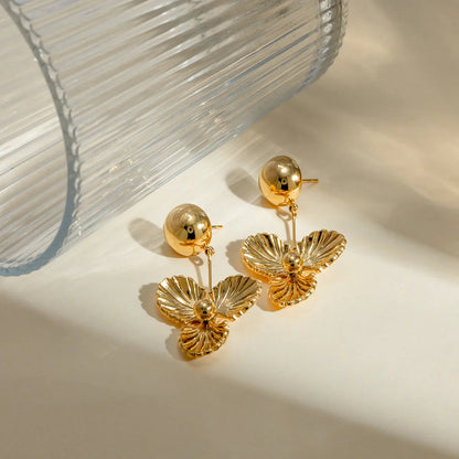 [AuraEcho]Andrea Gold Earrings
