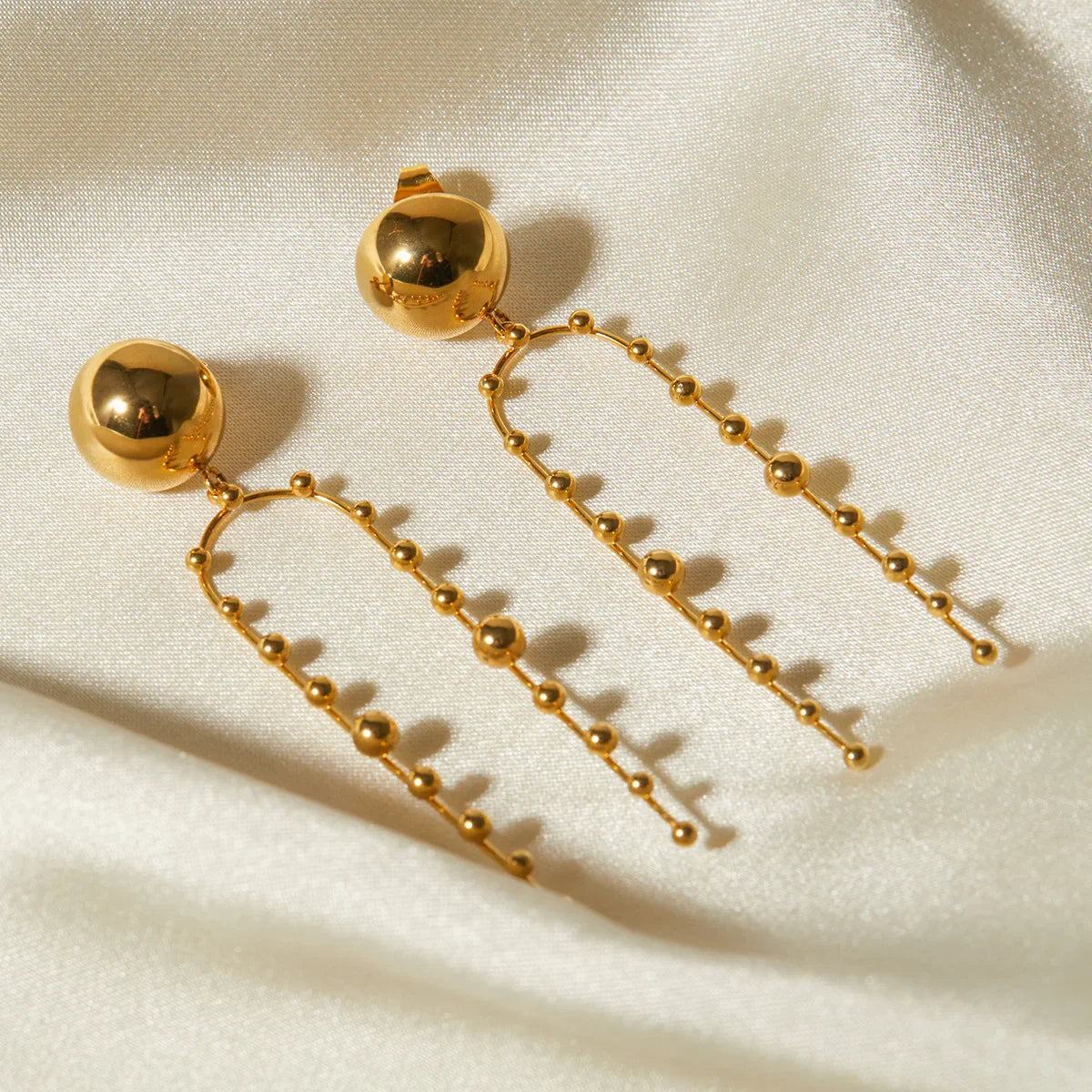[AuraEcho]Amabel Gold Earrings