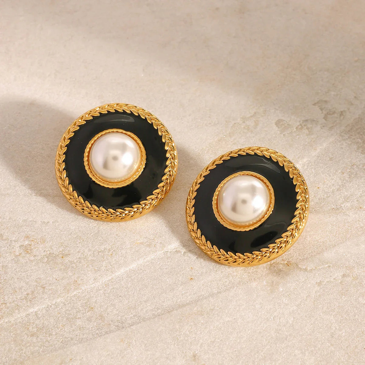[AuraEcho]Haven Pearl Earrings