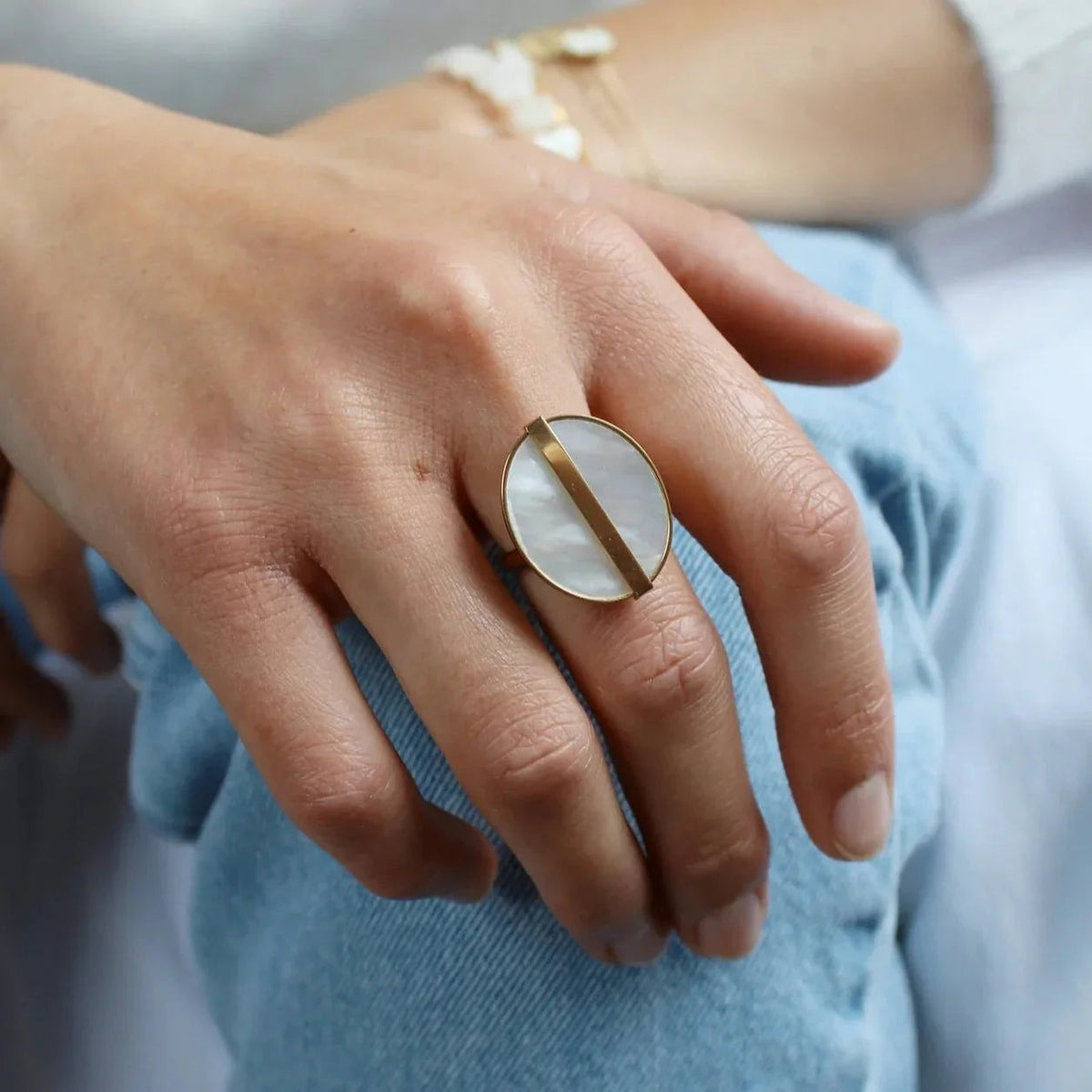 [AuraEcho]Hadley Gold Ring