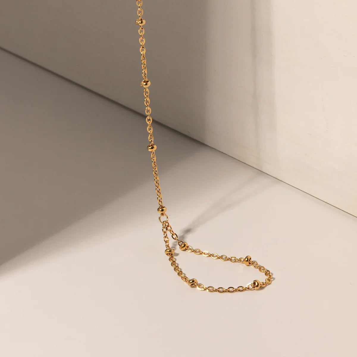 [AuraEcho]Evelyne Gold Chain Bracelet