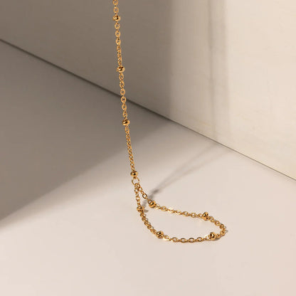 [AuraEcho]Evelyne Gold Chain Bracelet