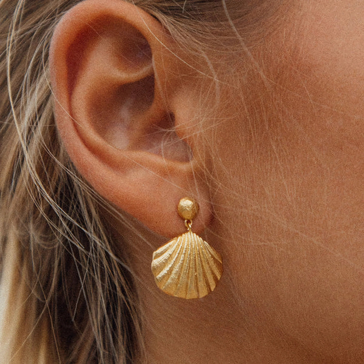 [AuraEcho]Delianna Shell Earrings