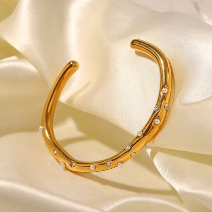 [AuraEcho]Corisande Gold Bangle
