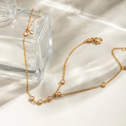 [AuraEcho]Elina Diamond Hand Chain