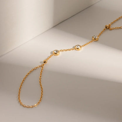 [AuraEcho]Leona Diamond Hand Chain